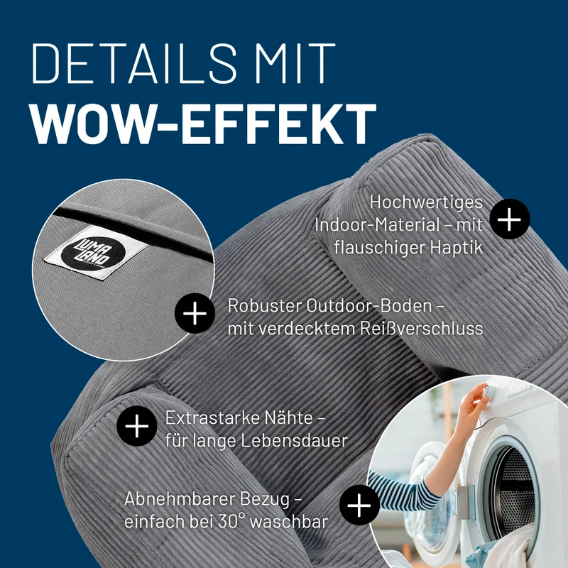 Modulares System CORD - Sitzsack-Sessel