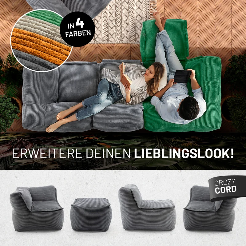 Modulares System CORD - Sitzsack-Sessel
