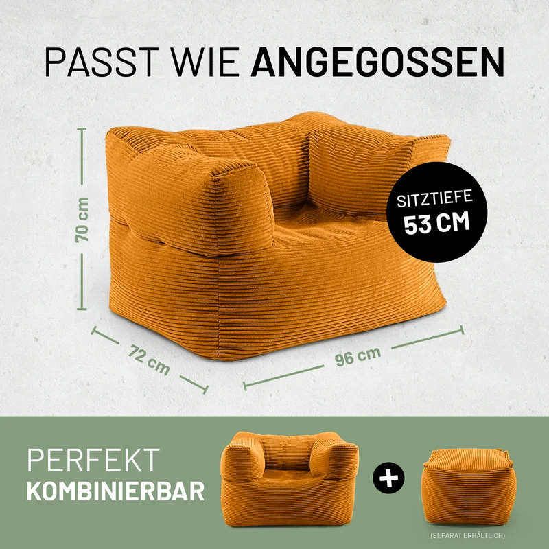 Modulares System CORD - Sitzsack-Sessel