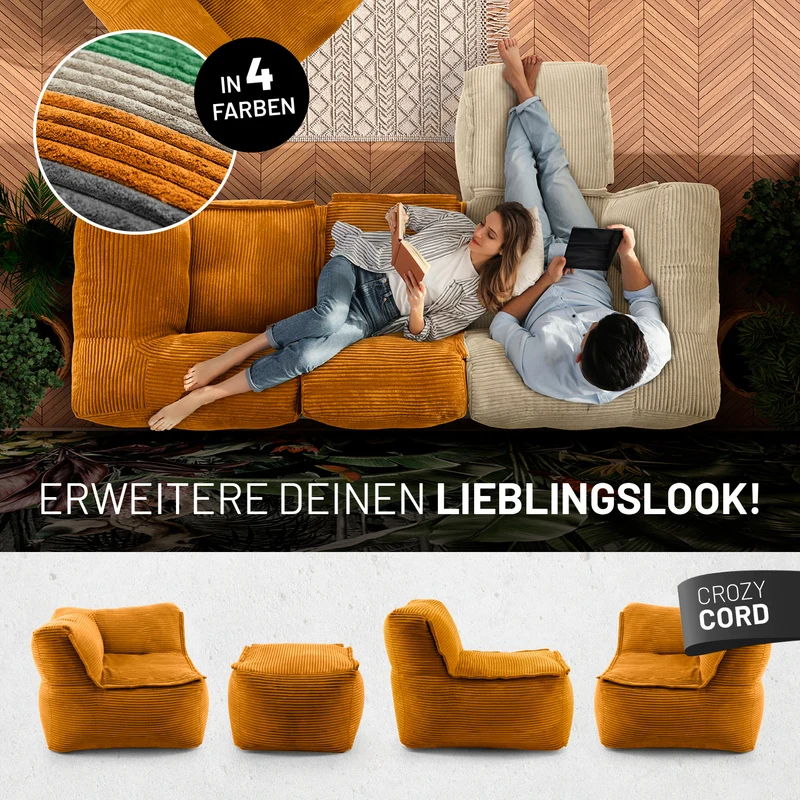 Modulares System CORD - Sitzsack-Sessel