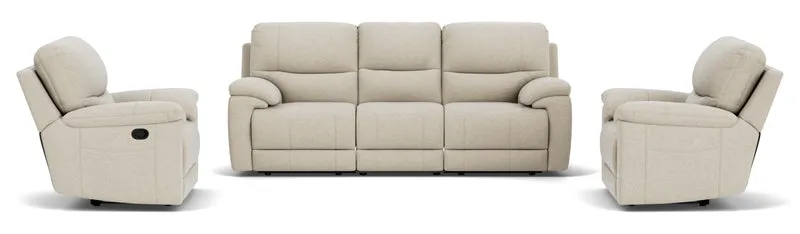 3 Seater with End Recliners + 2 Recliners