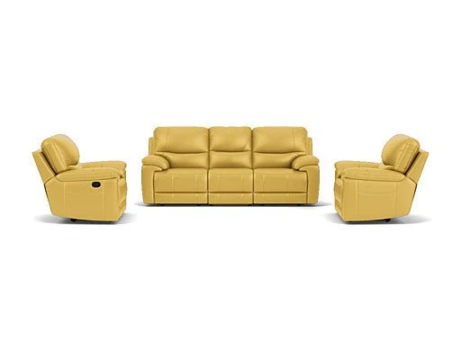 3 Seater with End Recliners + 2 Recliners