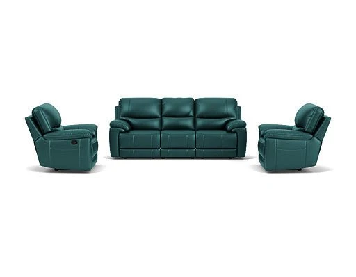 3 Seater with End Recliners + 2 Recliners