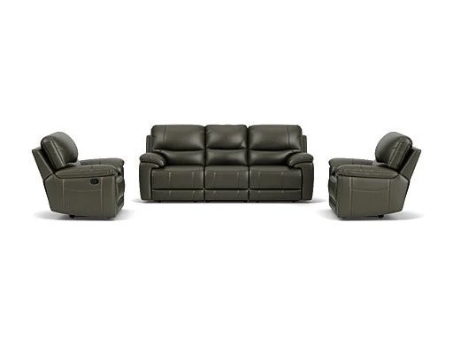 3 Seater with End Recliners + 2 Recliners