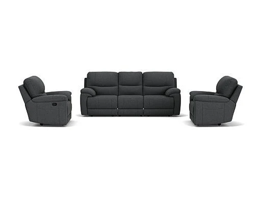 3 Seater with End Recliners + 2 Recliners