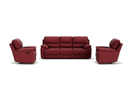 3 Seater with End Recliners + 2 Recliners