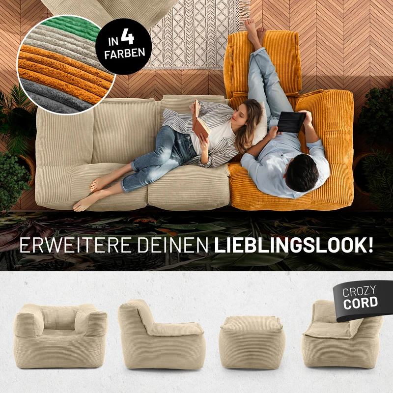 Modulares System CORD - Ecke links
