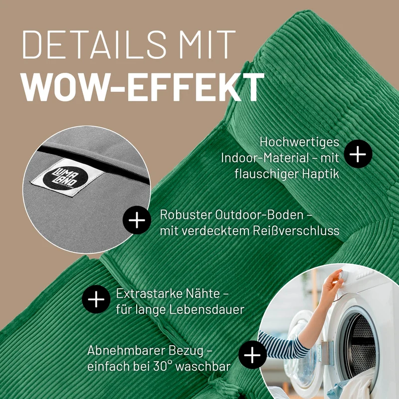 Modulares System CORD - Ecke links