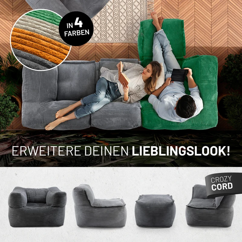 Modulares System CORD - Ecke links