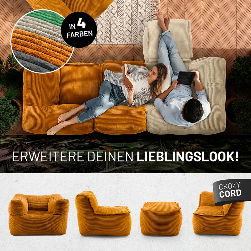 Modulares System CORD - Ecke links
