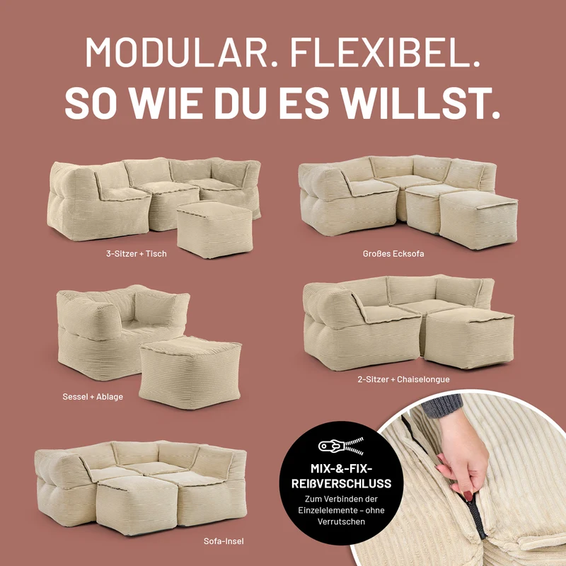 Modulares System CORD - Der Hocker