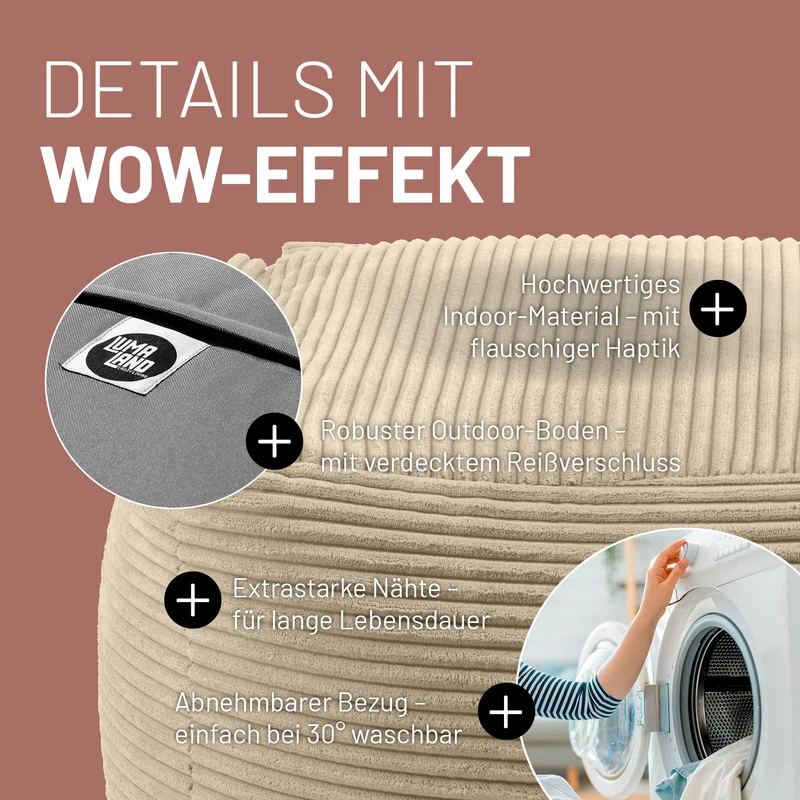 Modulares System CORD - Der Hocker