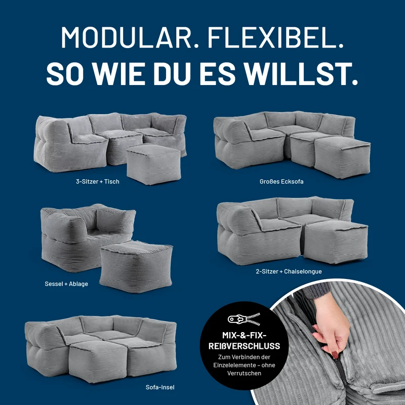 Modulares System CORD - Der Hocker