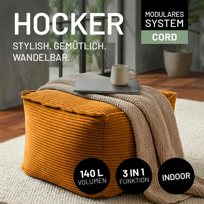 Modulares System CORD - Der Hocker