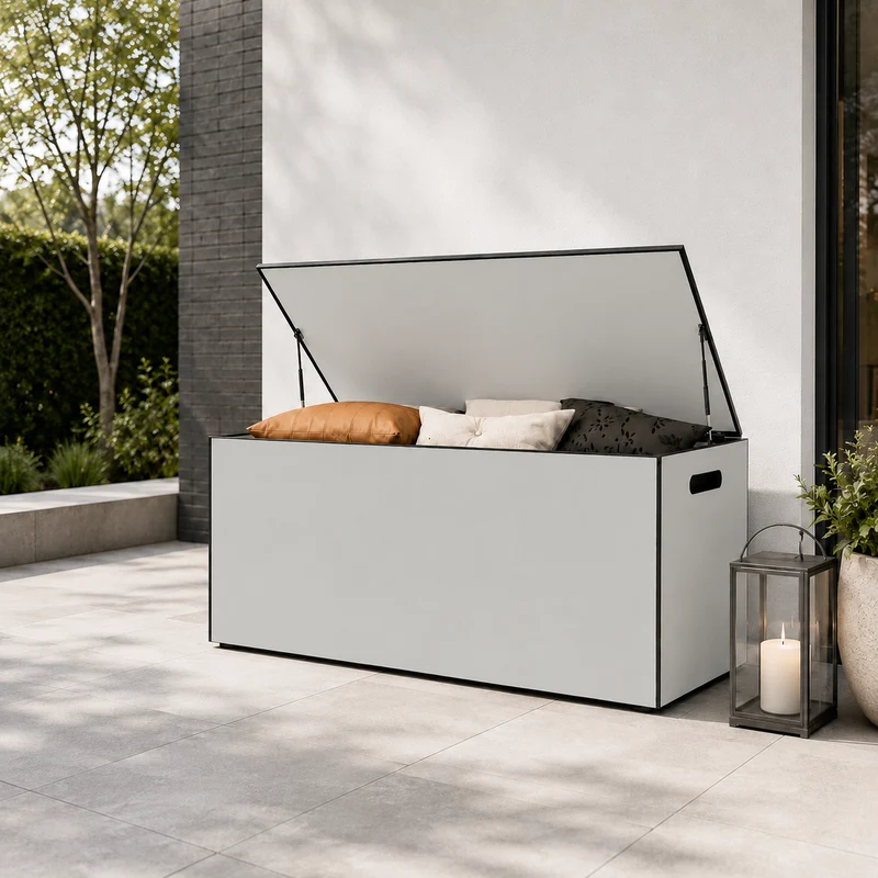 BOXA S – Design-Kissenbox | wetterfest & modern