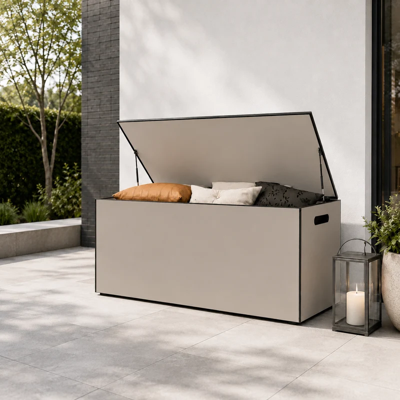 BOXA S – Design-Kissenbox | wetterfest & modern