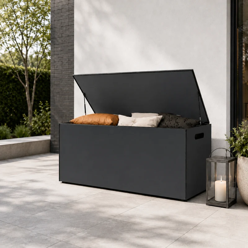 BOXA S – Design-Kissenbox | wetterfest & modern