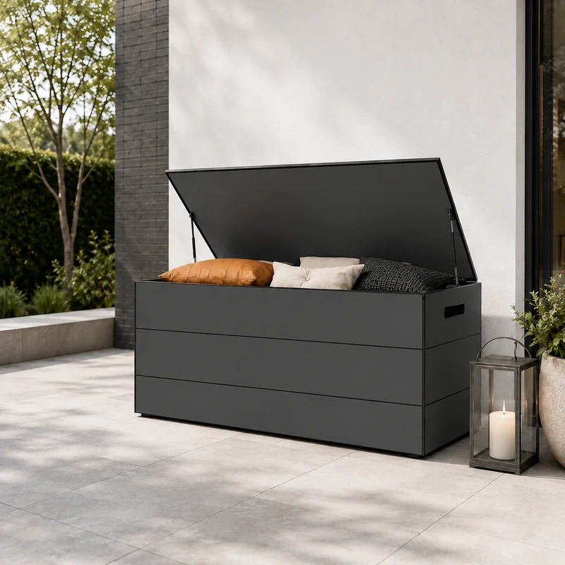 BOXA S – Design-Kissenbox | wetterfest & modern