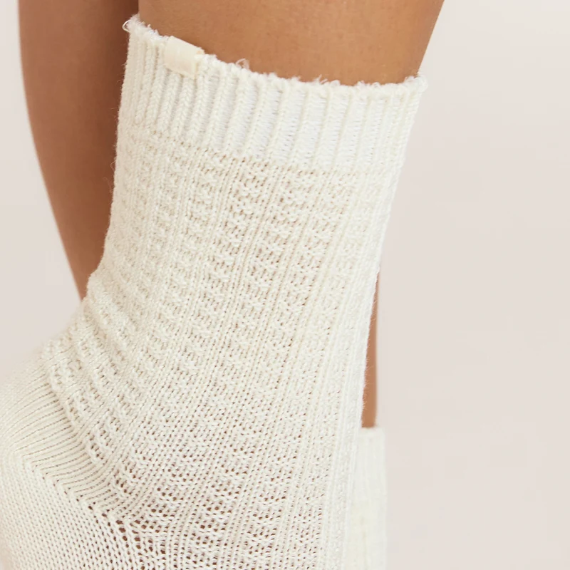 Waffle Crew Socks (2-Pack) - Multi