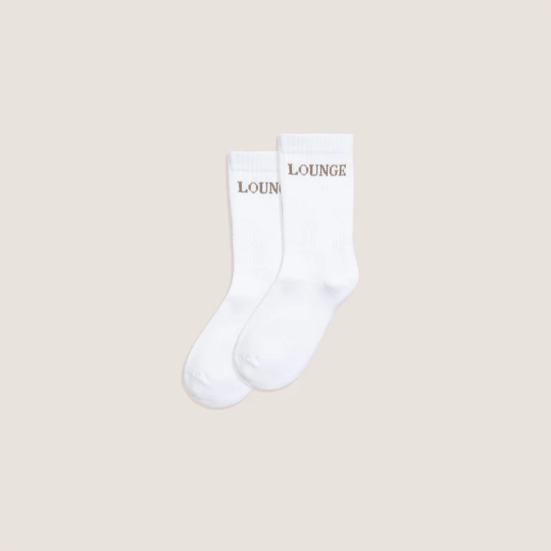Classic Crew Socks (2-Pack) - White