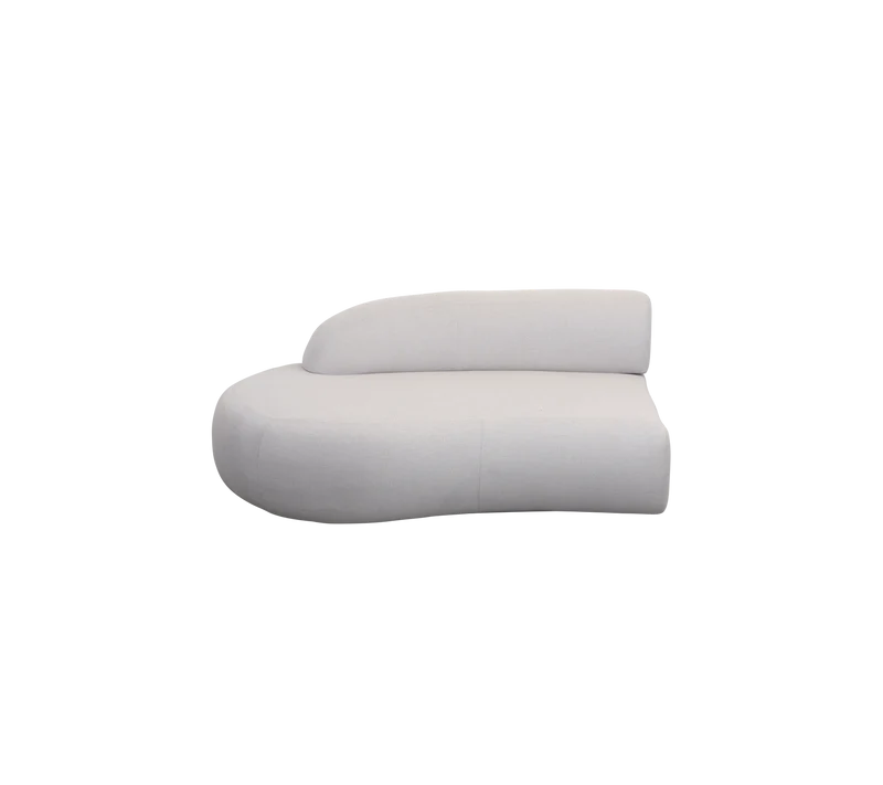Mellow sofa module right w/short backrest
