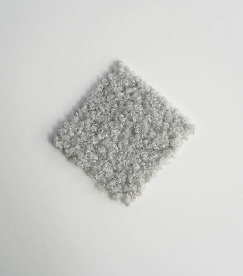 Stoffprobe 'Bouclé Stoff'
