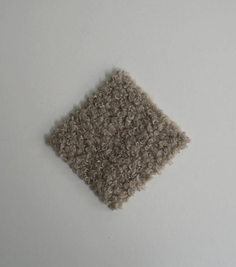 Stoffprobe 'Bouclé Stoff'