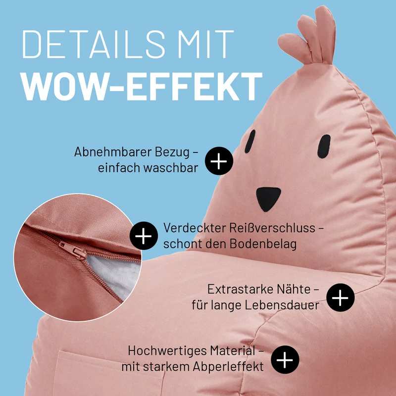 Kindersitzsack Chick