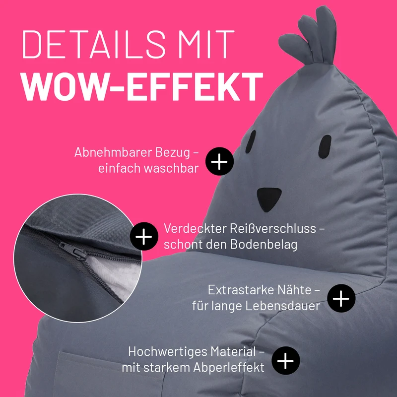 Kindersitzsack Chick