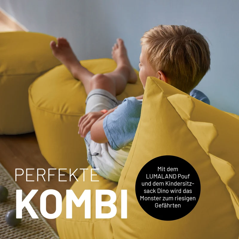 Kindersitzsack Monster
