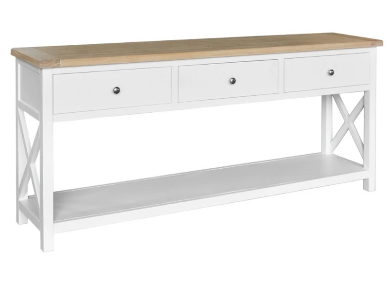 3 Drawer Console Table