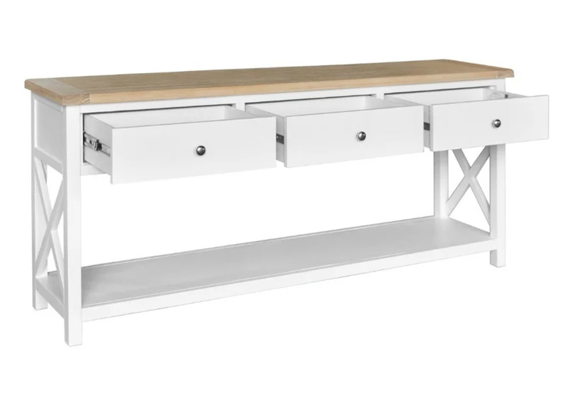 3 Drawer Console Table