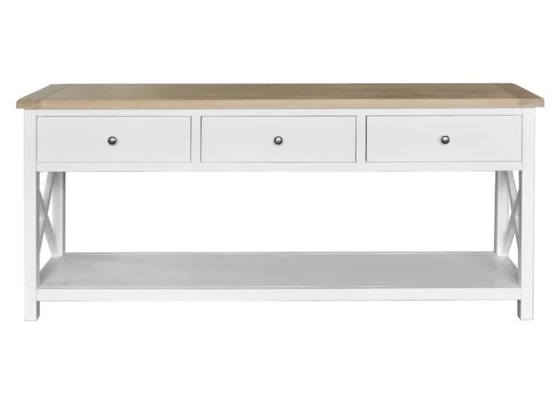 3 Drawer Console Table