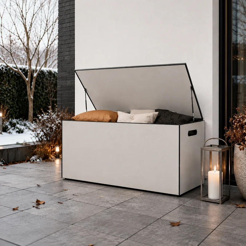 BOXA S – Design-Kissenbox | wetterfest & modern
