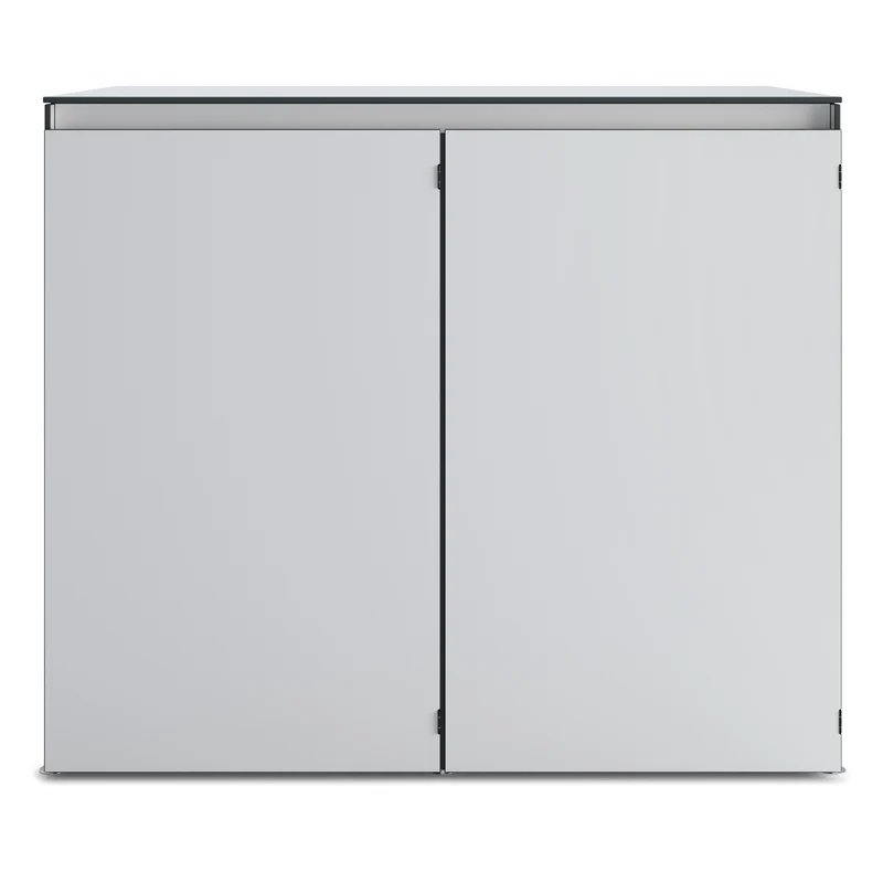 HIDEA Duo – Design Mülltonnenbox | 2 × 240 L | wetterfest & modern