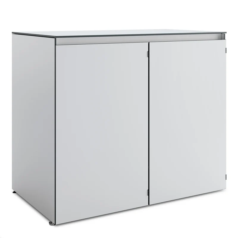 HIDEA Duo – Design Mülltonnenbox | 2x120L | wetterfest & modern