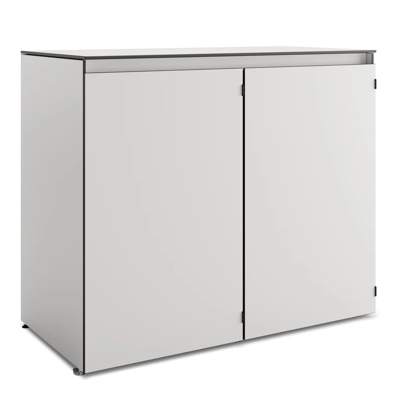 HIDEA Duo – Design Mülltonnenbox | 2 × 240 L | wetterfest & modern