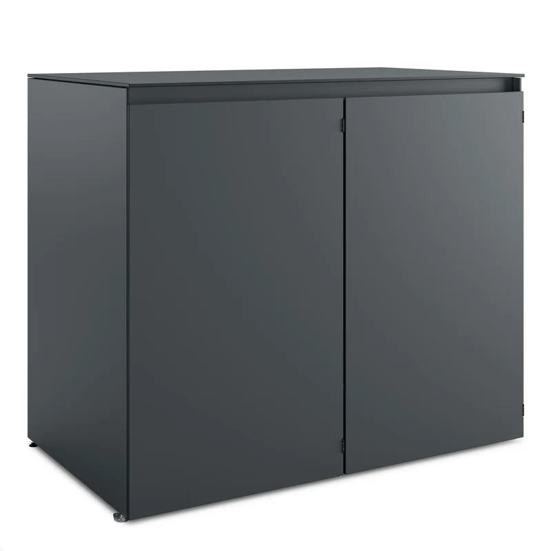 HIDEA Duo – Design Mülltonnenbox | 2x120L | wetterfest & modern