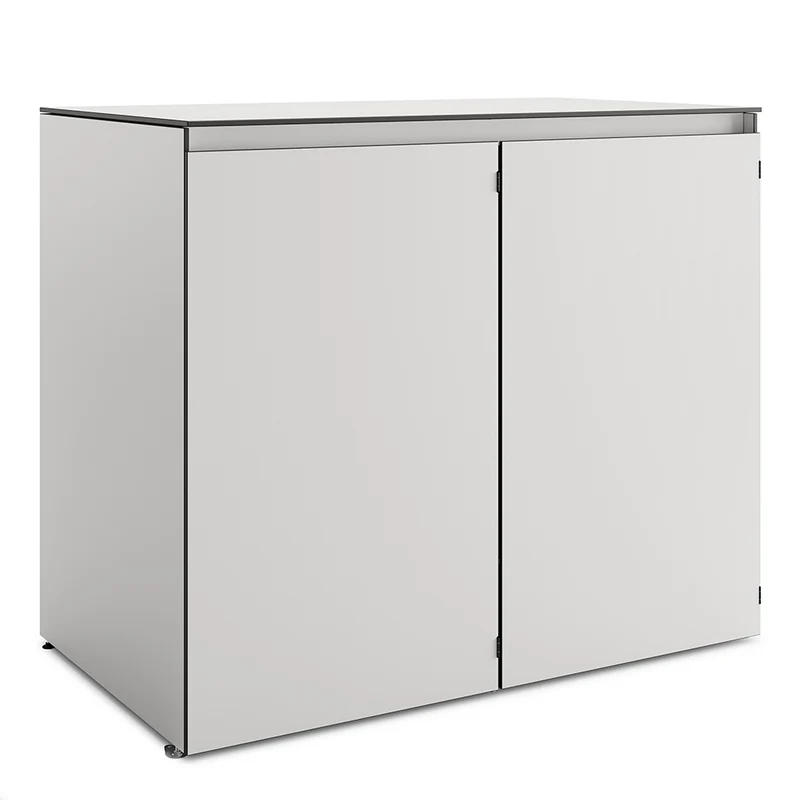 HIDEA Duo – Design Mülltonnenbox | 2x120L | wetterfest & modern
