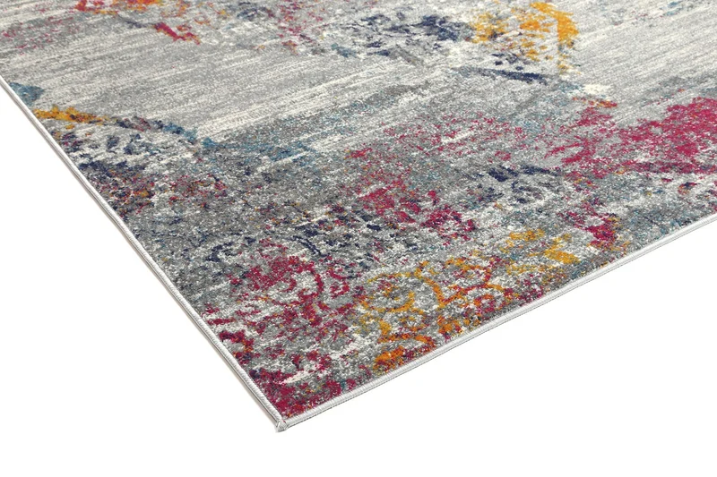 Multi Grey Oriental Rug