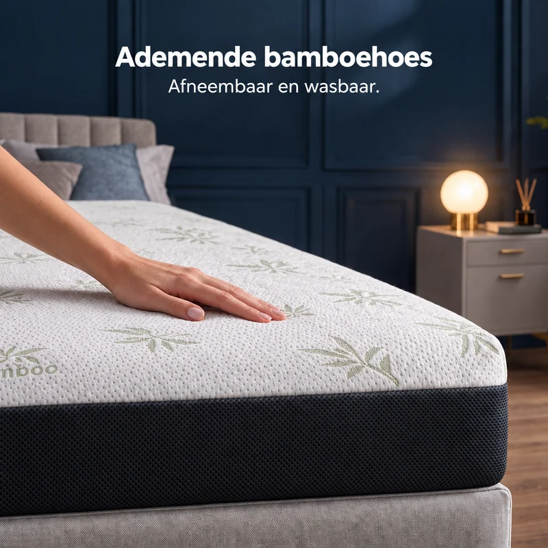 Premium Plus Komfort Topper - Matratzen-Topper mit Gel-Memory-Schaum