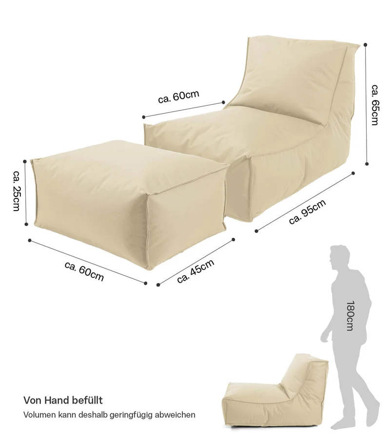 Outdoor Sitzsack 'Der Sundowner'