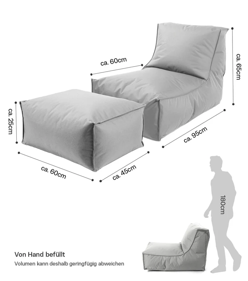 Outdoor Sitzsack 'Der Sundowner'