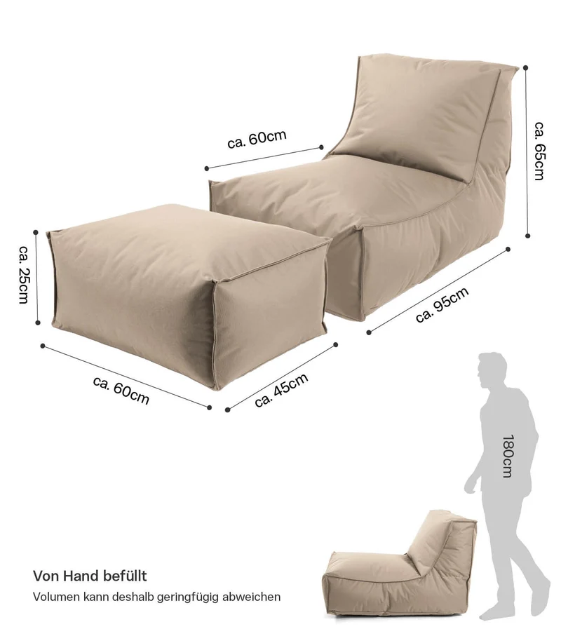 Outdoor Sitzsack 'Der Sundowner'