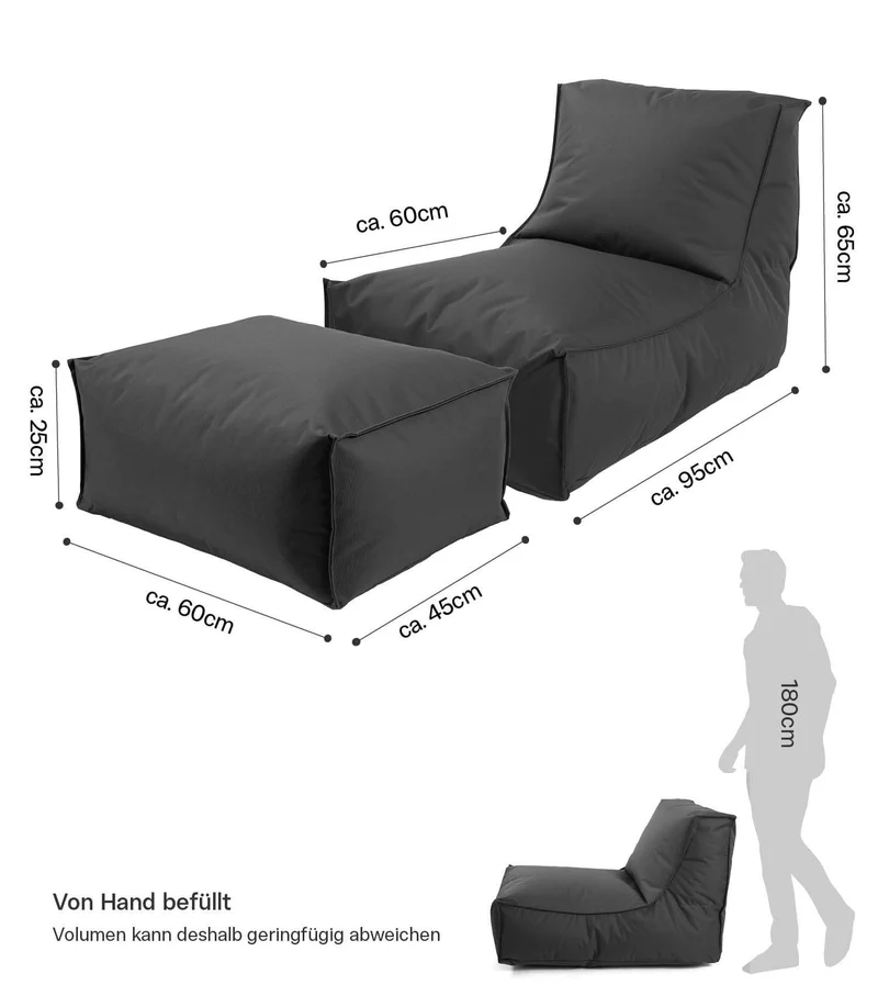 Outdoor Sitzsack 'Der Sundowner'