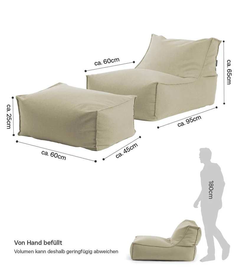 Outdoor Sitzsack 'Der Sundowner'