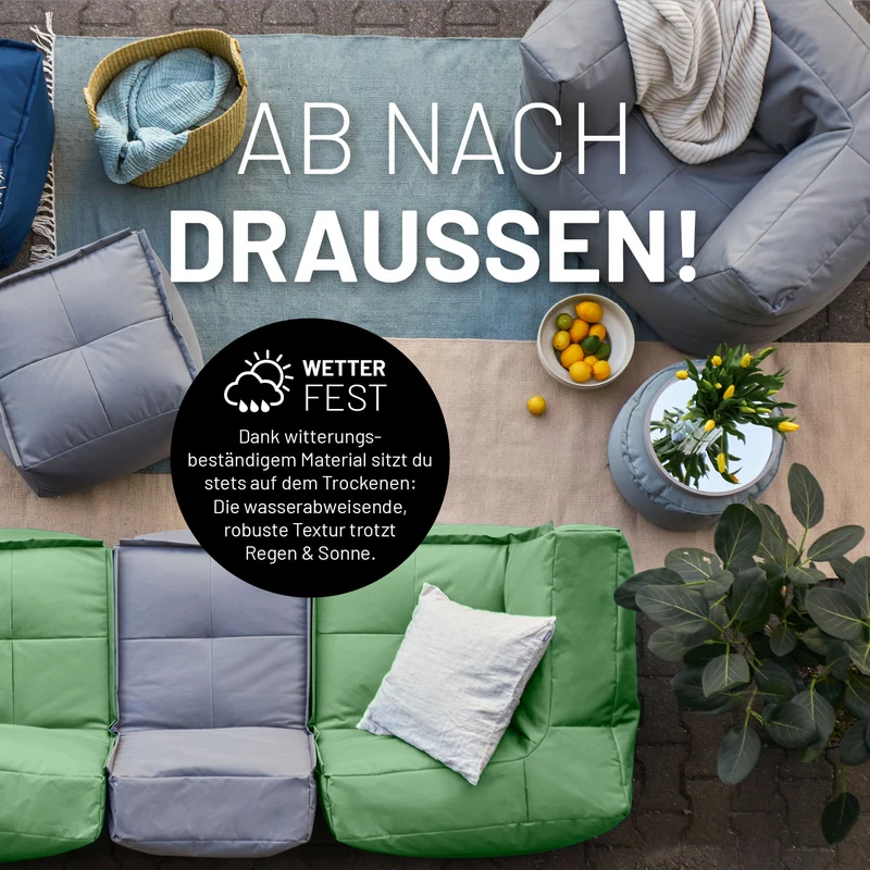 Modulares System - Sitzsack-Sessel
