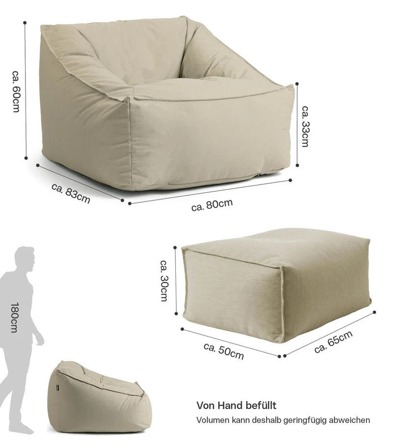 Outdoor Sitzsack 'Der Sunnyboy'