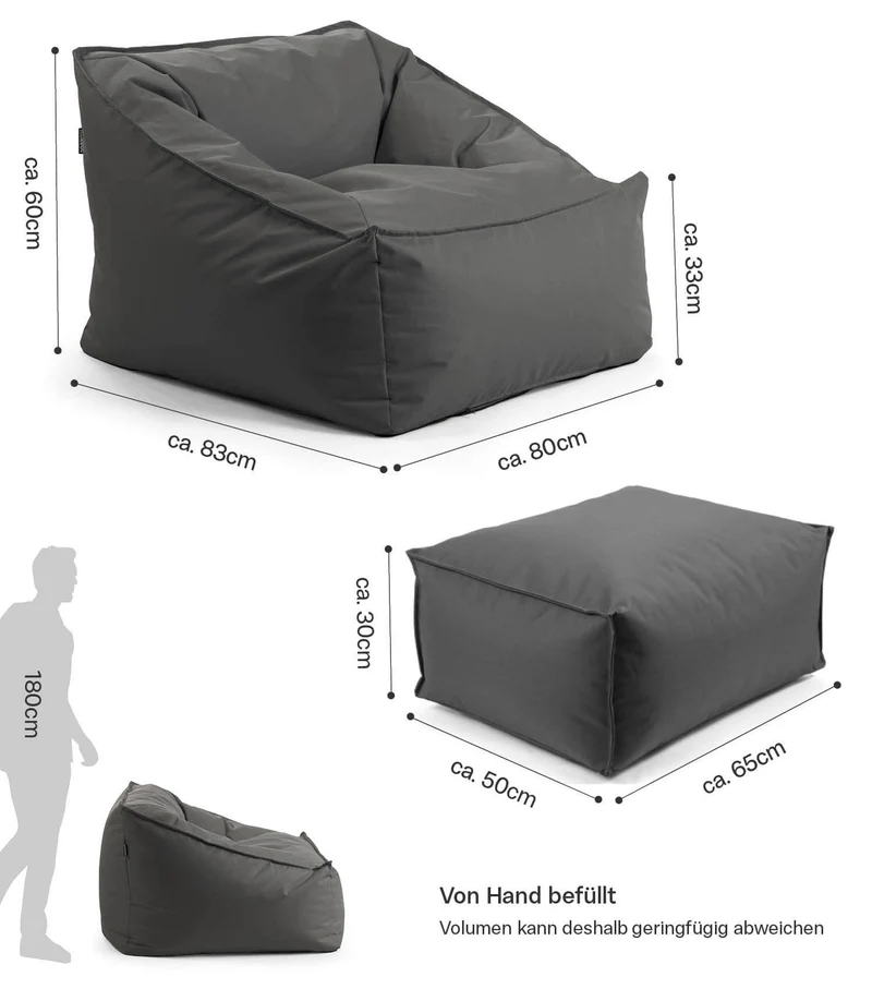 Outdoor Sitzsack 'Der Sunnyboy'