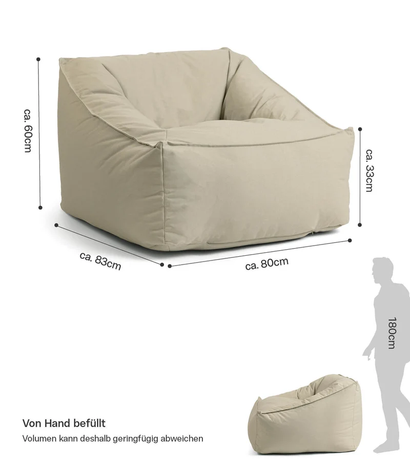 Outdoor Sitzsack 'Der Sunnyboy'